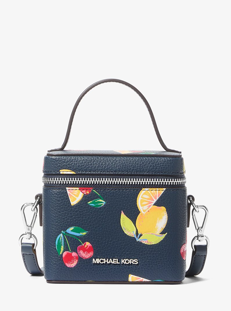Sandrine Small Sequined Fruit Print Crossbody Bag | Michael Kors [US]
