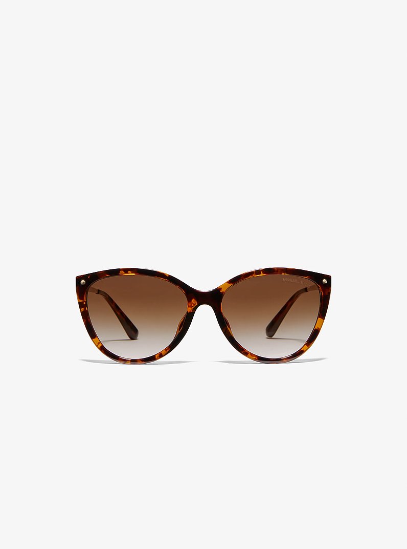 Lima Sunglasses in DARK TORTOISE | Michael Kors