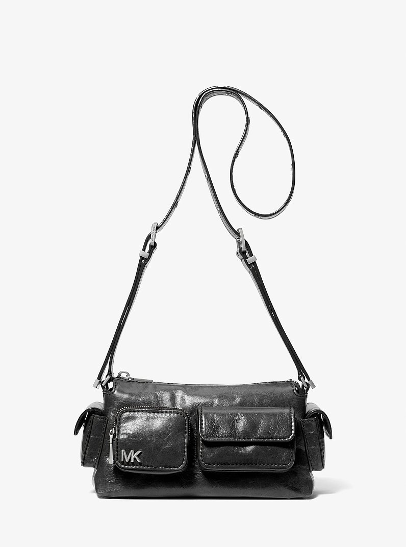 Bolso de hombro Dakota peque&ntilde;o de piel in NEGRO | Michael Kors