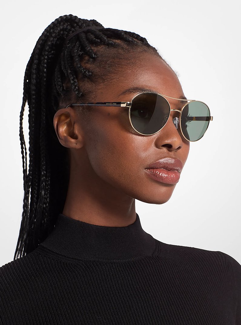 Boca Grande Sunglasses in GOLD | Michael Kors