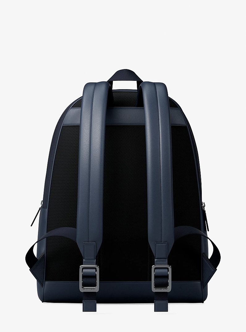 Pacey Leather Backpack in NAVY | Michael Kors