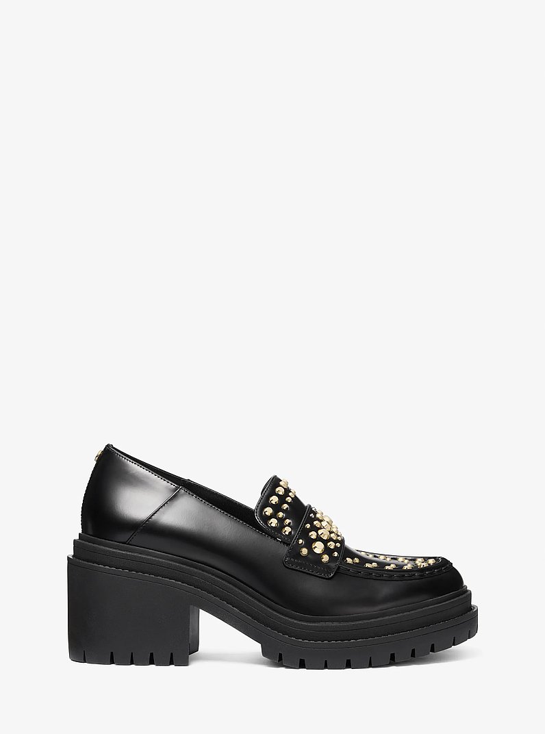 Mocassin Rocco Astor en cuir clout&eacute;