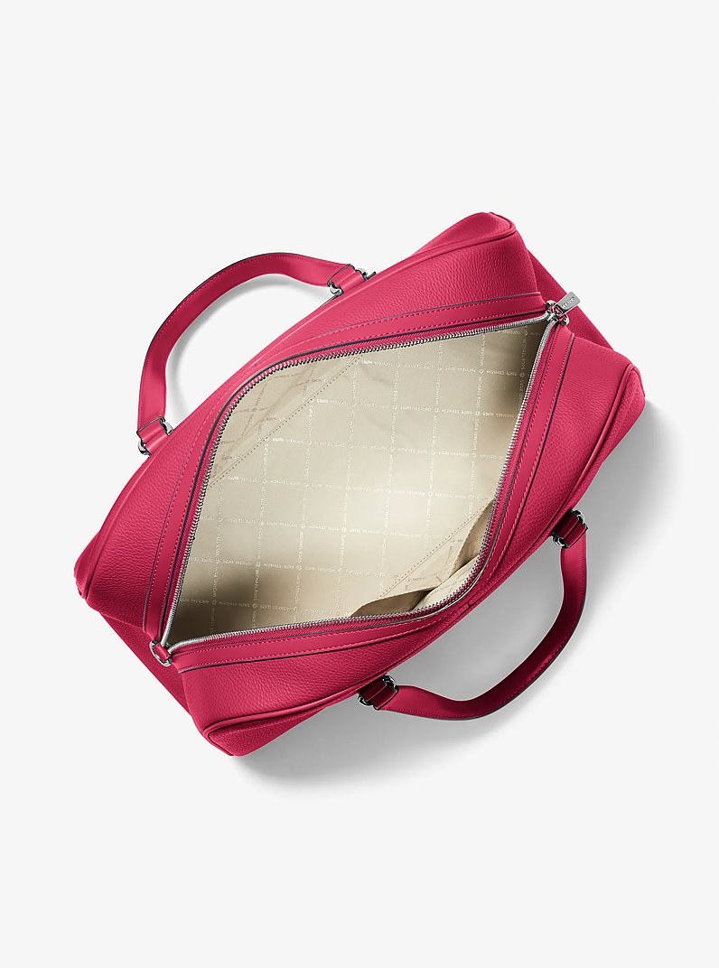 Jet Set Travel Extra-Large Weekender Bag in DK RASPBERRY | Michael Kors