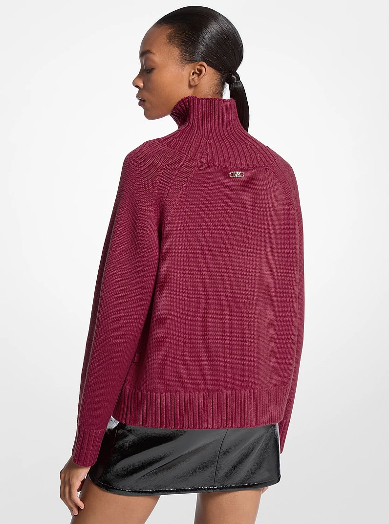 Wool Turtleneck Sweater