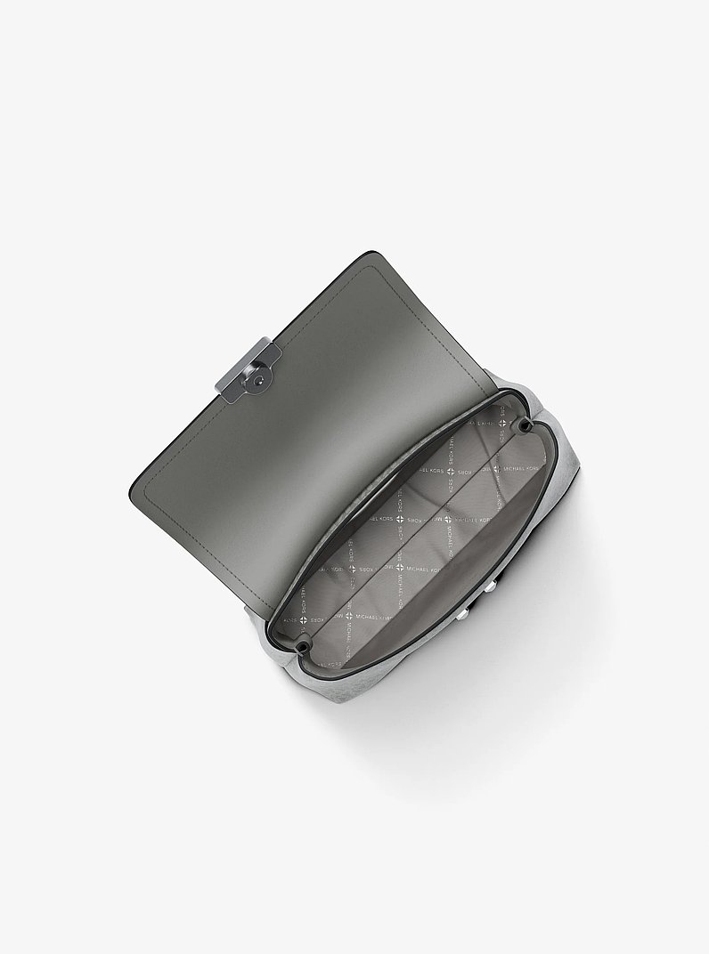 Henkeltasche Tribeca Extra-Small mit Signature-Logomuster in STEINGRAU | Michael Kors