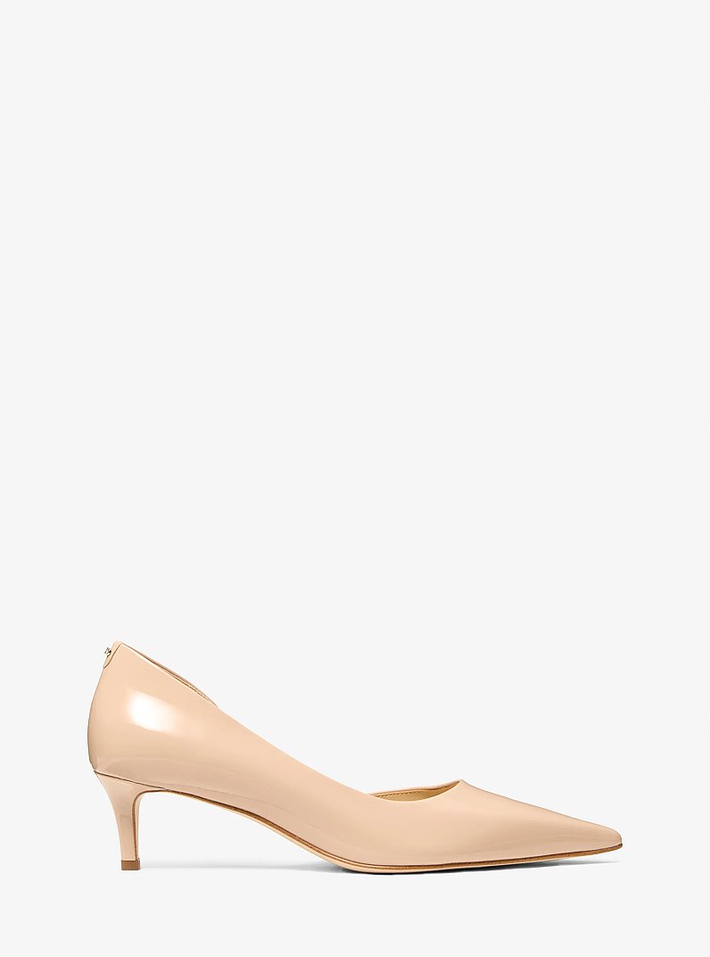 Elyse Patent Leather Pump in LIGHT BLUSH | Michael Kors