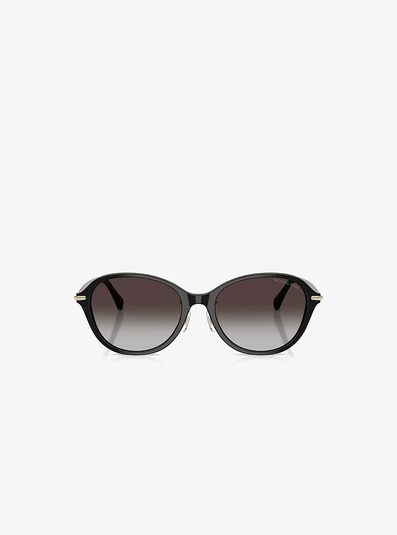 Half Moon Sunglasses in BLACK | Michael Kors