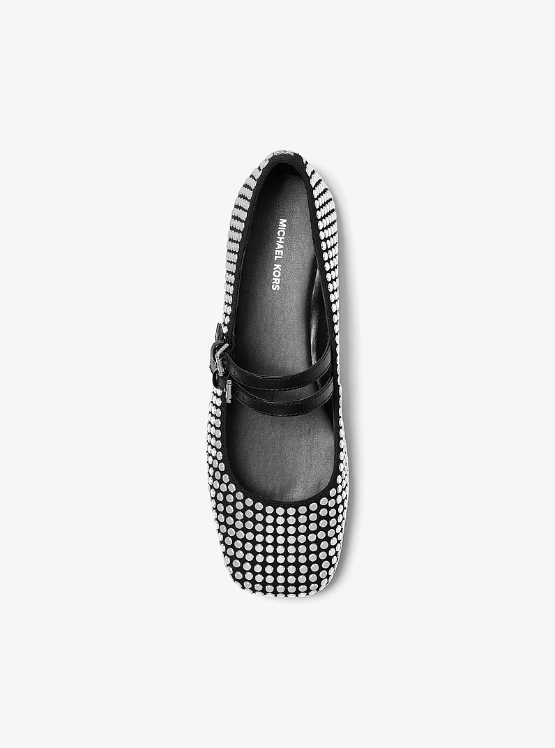 Matilda Studded Mary Jane in BLACK | Michael Kors