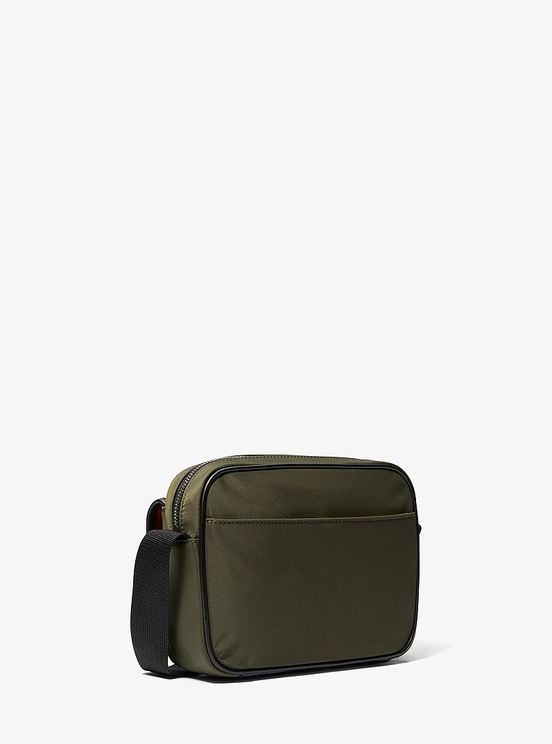 Brooklyn Recycled Nylon Utility Crossbody Bag in OLIVE | Michael Kors