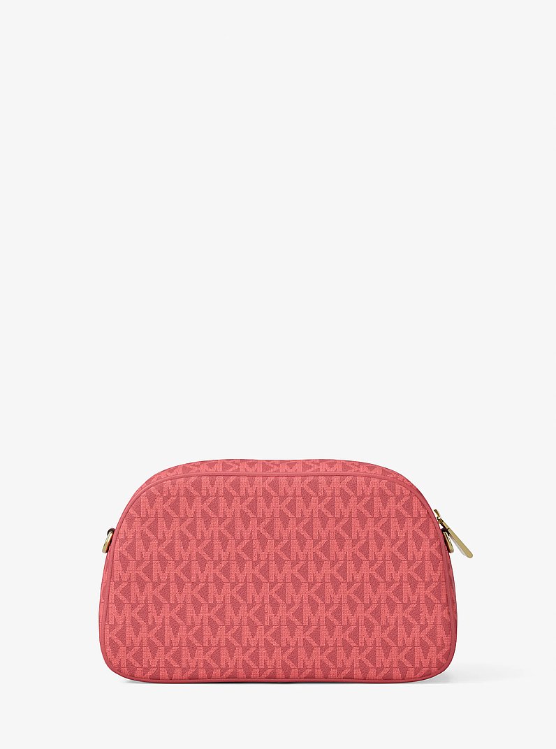 Jet Set Small Signature Logo Camera Crossbody Bag in LT BRY SBT | Michael Kors