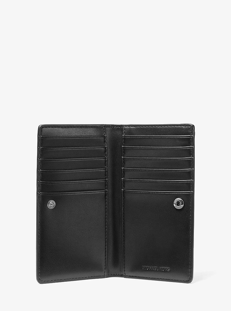 Cooper Large Logo Bi-Fold Card Case in BRIGHT WHT | Michael Kors