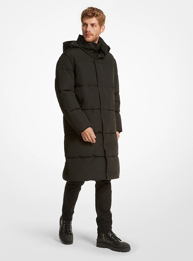 Brimsdown Quilted Puffer Coat in BLACK | Michael Kors