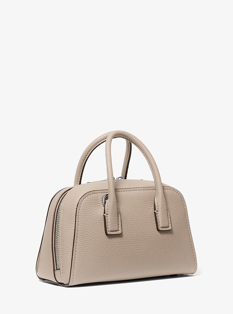 Ashton Extra-Small Pebbled Leather Convertible Crossbody Bag in LIGHT SAND | Michael Kors