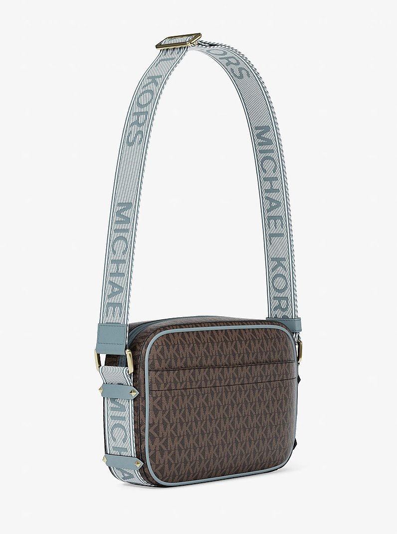 Bandolera Maeve grande con logotipo exclusivo in CHAMBRAY | Michael Kors