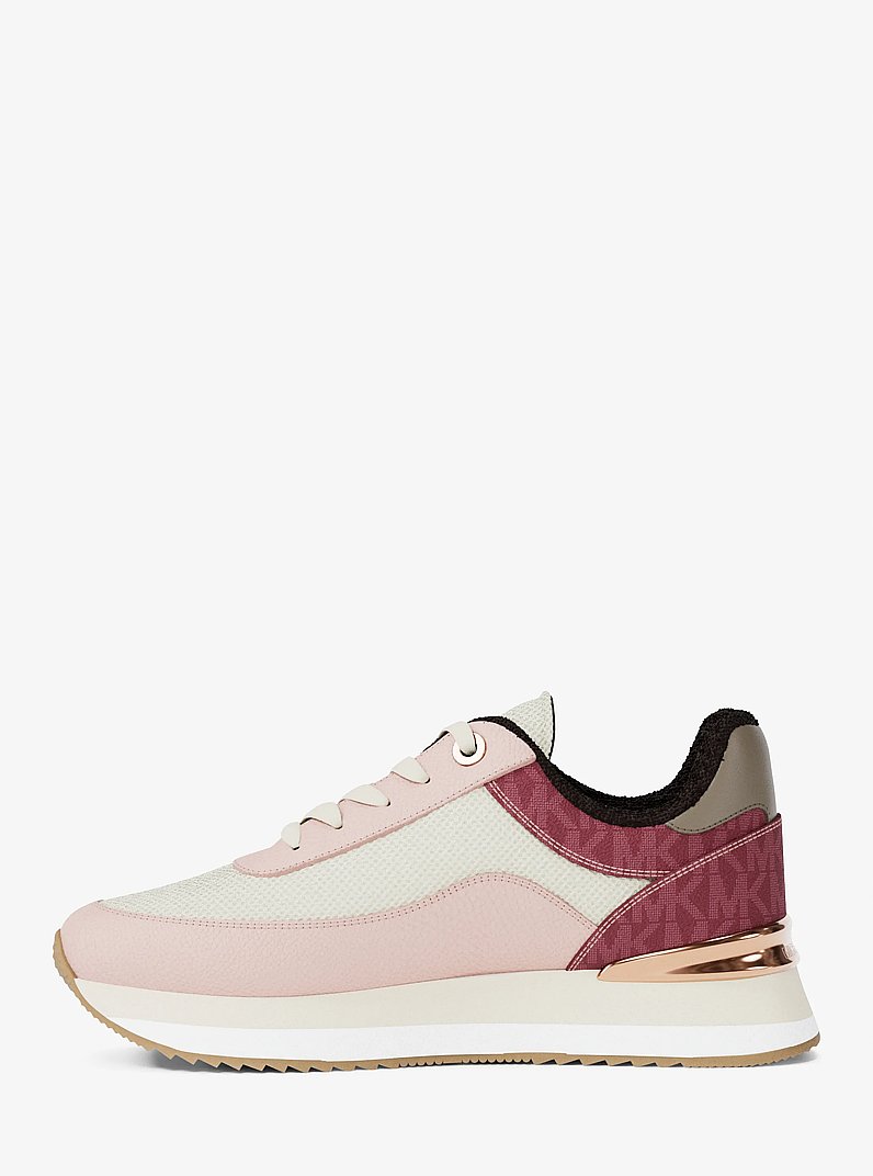 Zapatilla Hattie de materiales mixtos in CEREZA | Michael Kors