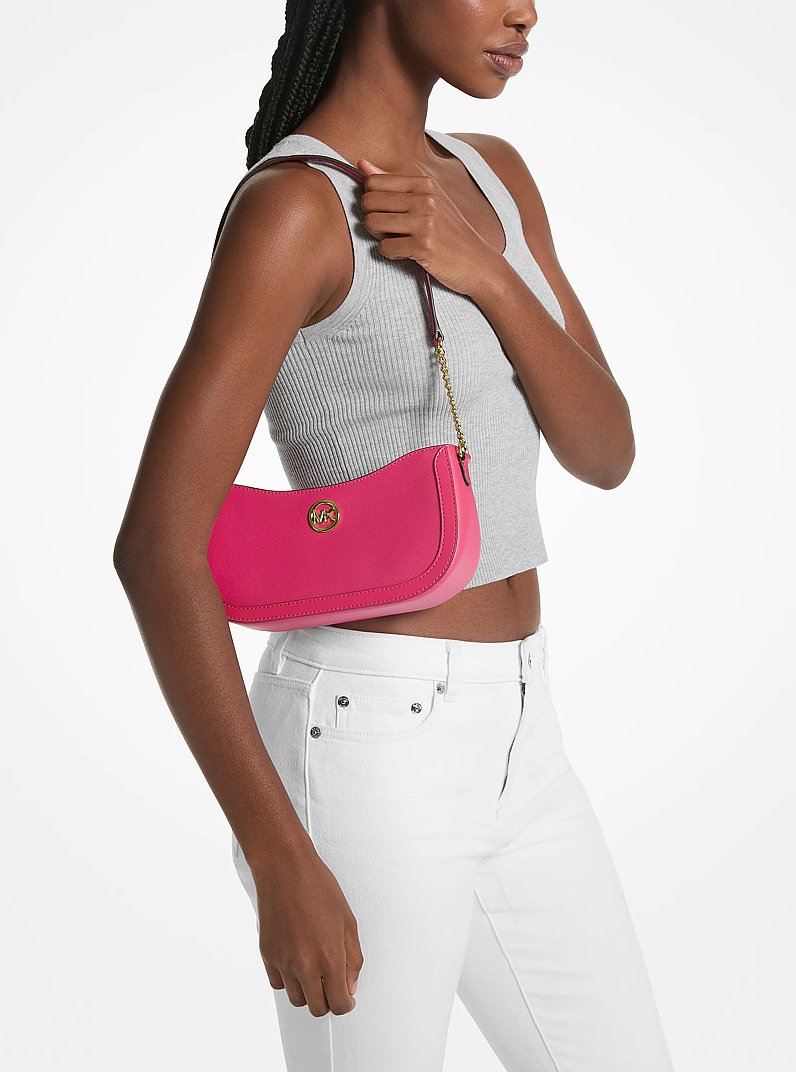 Pochette Leida peque&ntilde;o in ROSA EL&Eacute;CTRICO | Michael Kors