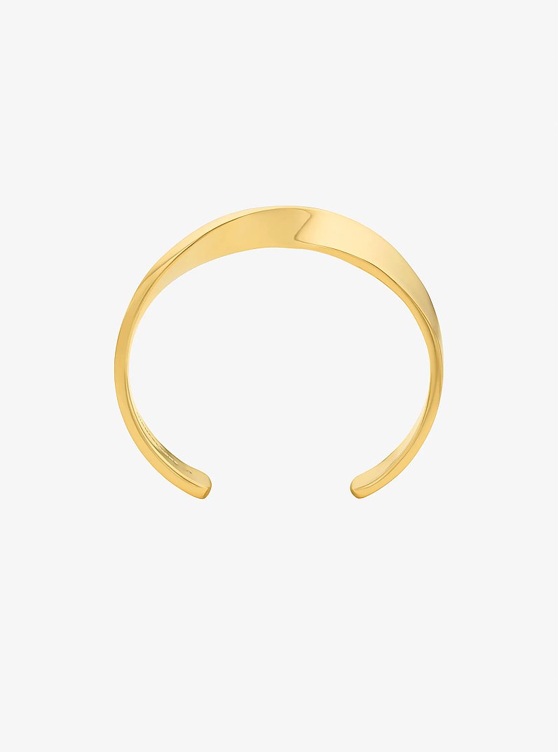Twist Cuff Bracelet in GOLD | Michael Kors