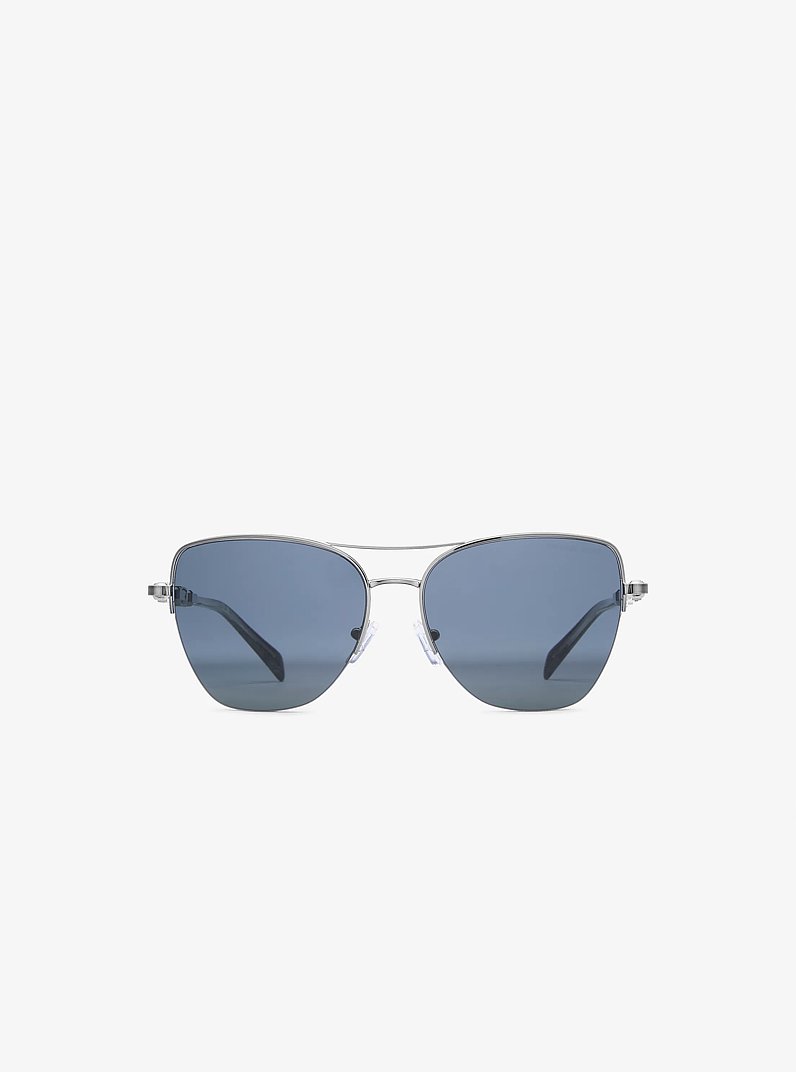 Dorado Beach Sunglasses in GUNMETAL | Michael Kors
