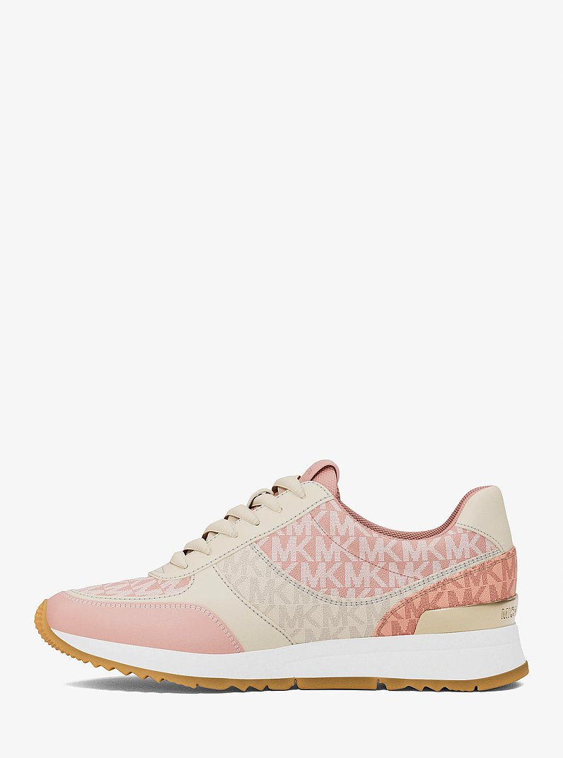Andi Mixed-Media Trainer in PWD BLSH MLT | Michael Kors