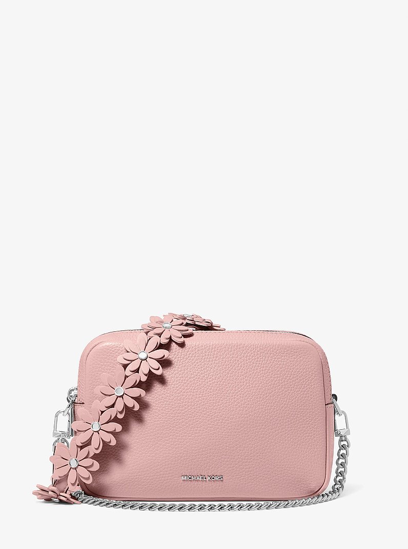 Kameratasche Bryant Medium aus gekrispeltem Leder in RAUCHROSA | Michael Kors