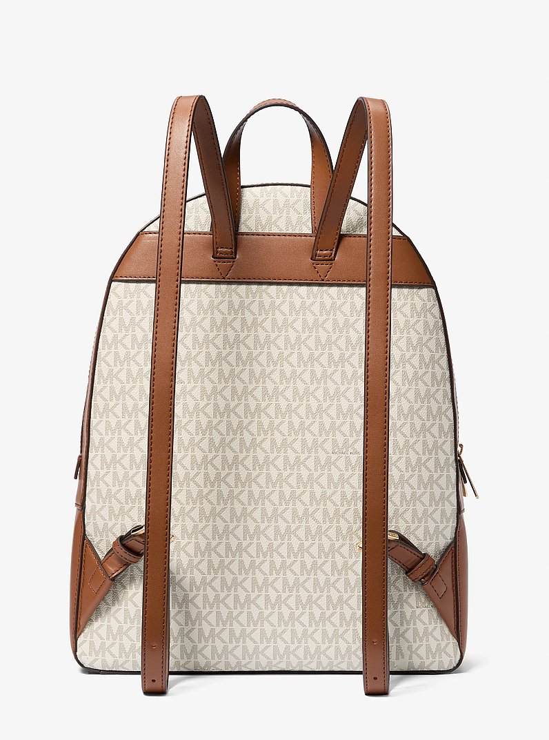 Mochila Jaycee grande con logotipo in VAINILLA | Michael Kors