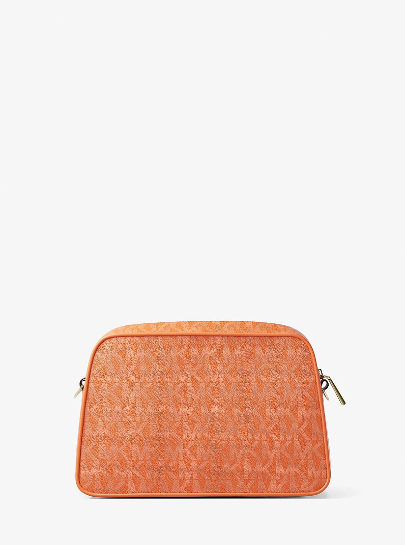Kameratasche Jet Set Small mit Signature-Logomuster in MIMOSE | Michael Kors