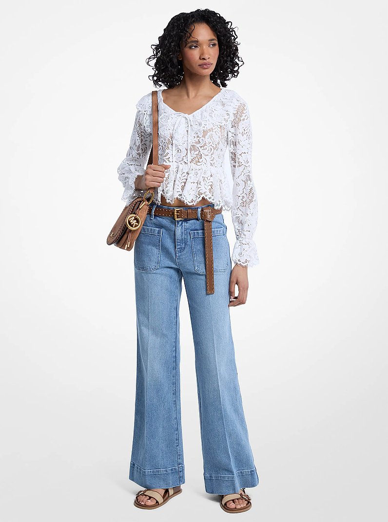 Jeans Violette aus Stretch-Denim in [3706] | Michael Kors