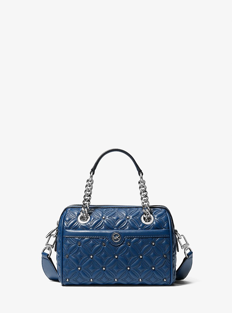 Blaire Extra-Small Quilted Duffel Crossbody Bag