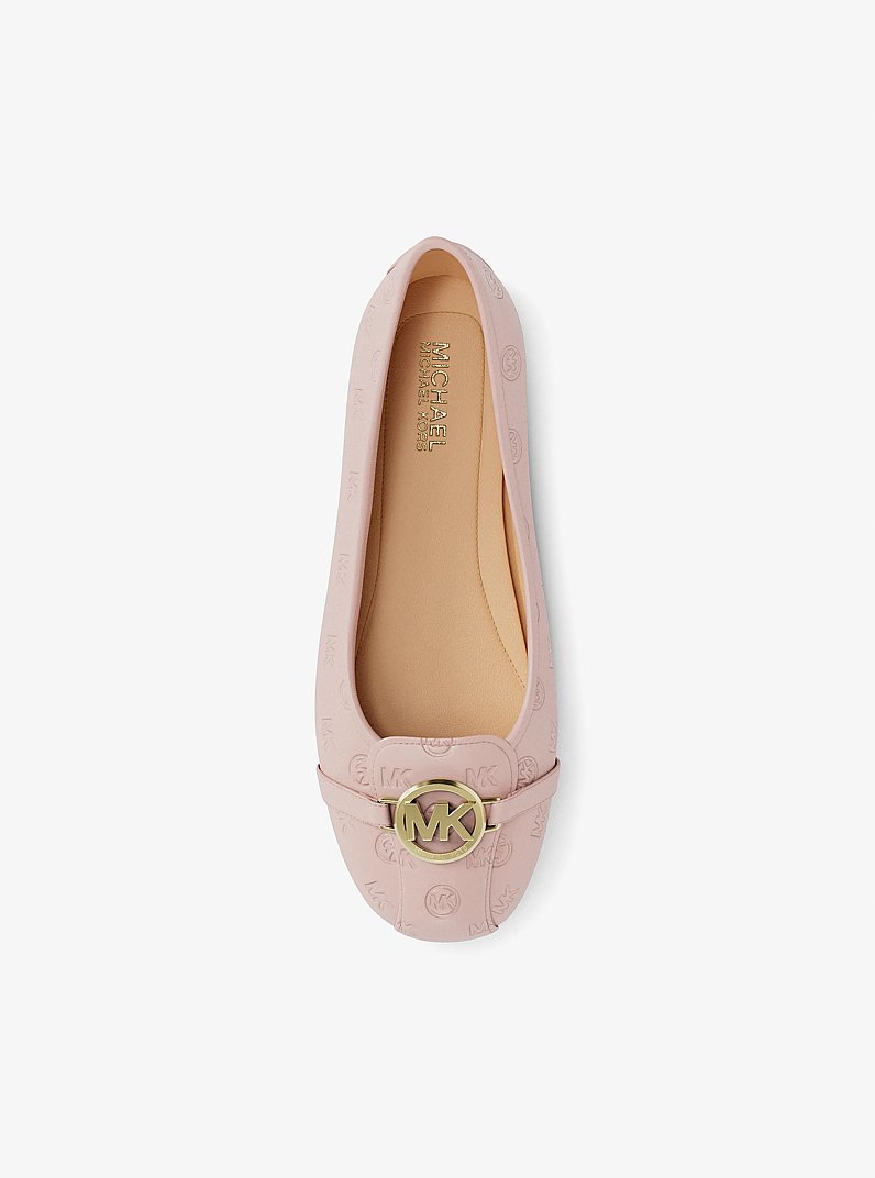 Mocas&iacute;n Fulton con logotipo grabado