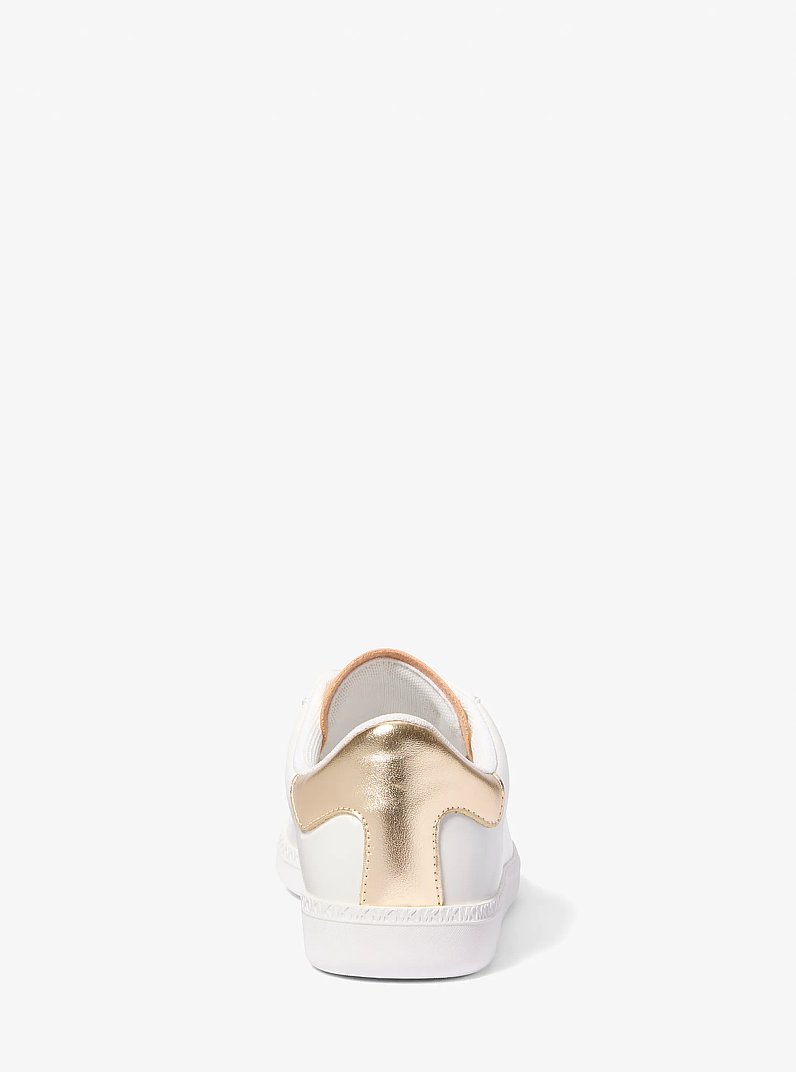 Espadrille Sammy m&eacute;tallis&eacute;e in OR P&Acirc;LE | Michael Kors