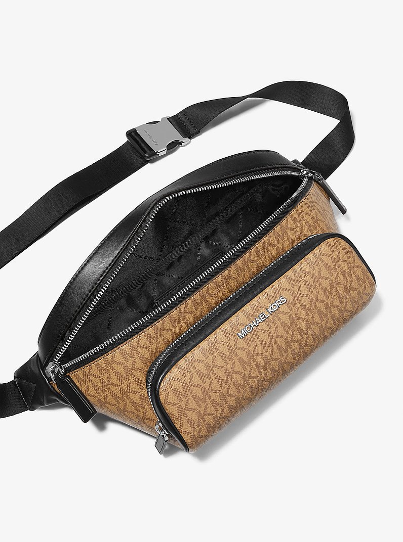 Cooper Logo Belt Bag in HEMP/BROWN - Sale | Michael Kors [US] display picture 1