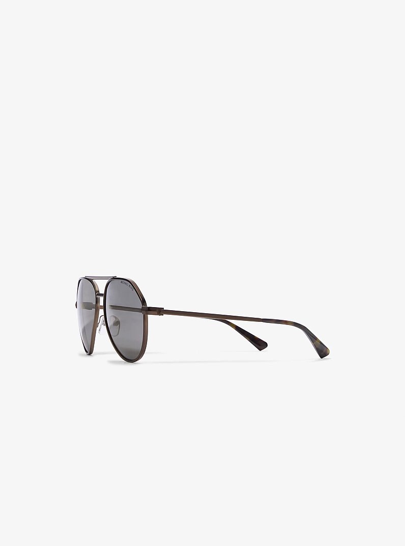 Brentwood Sunglasses in HUSK | Michael Kors