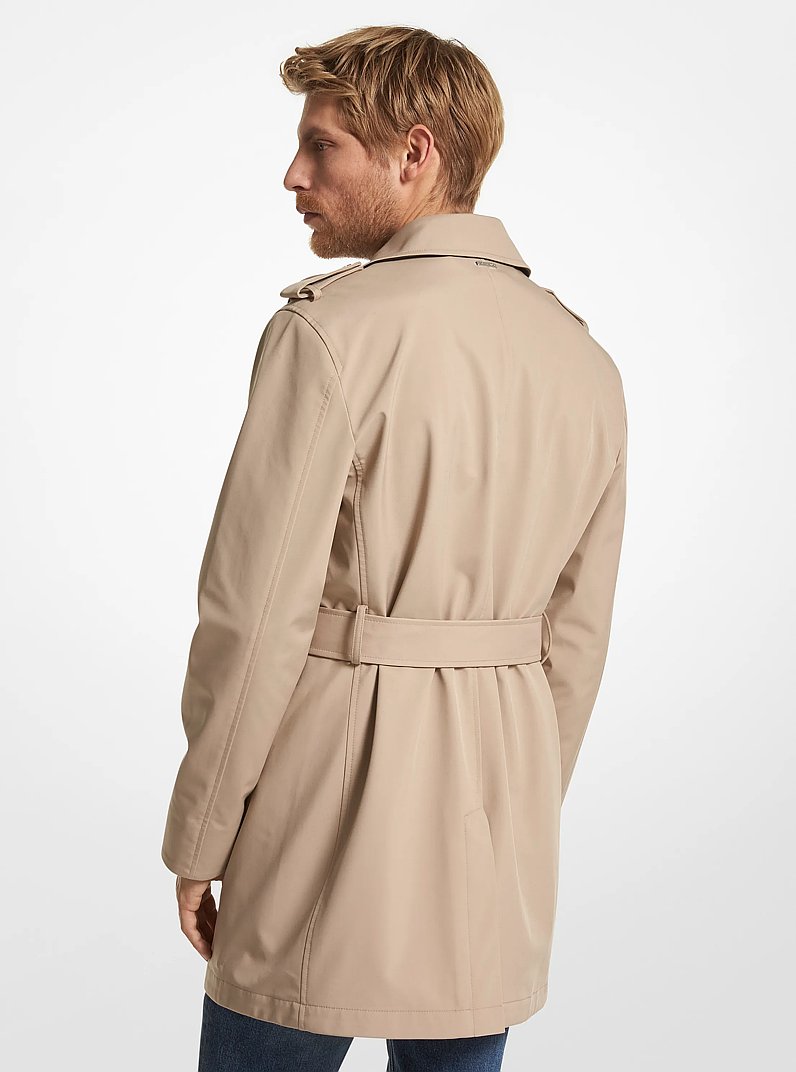 Woven Trench Coat in KHAKI | Michael Kors