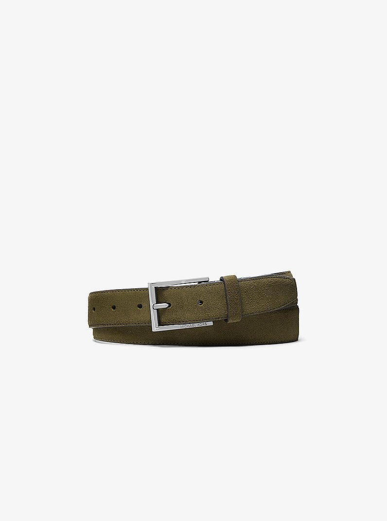 Suede Belt in LODEN | Michael Kors