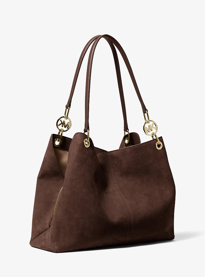 Christina Large Shoulder Bag in NUTMEG | Michael Kors