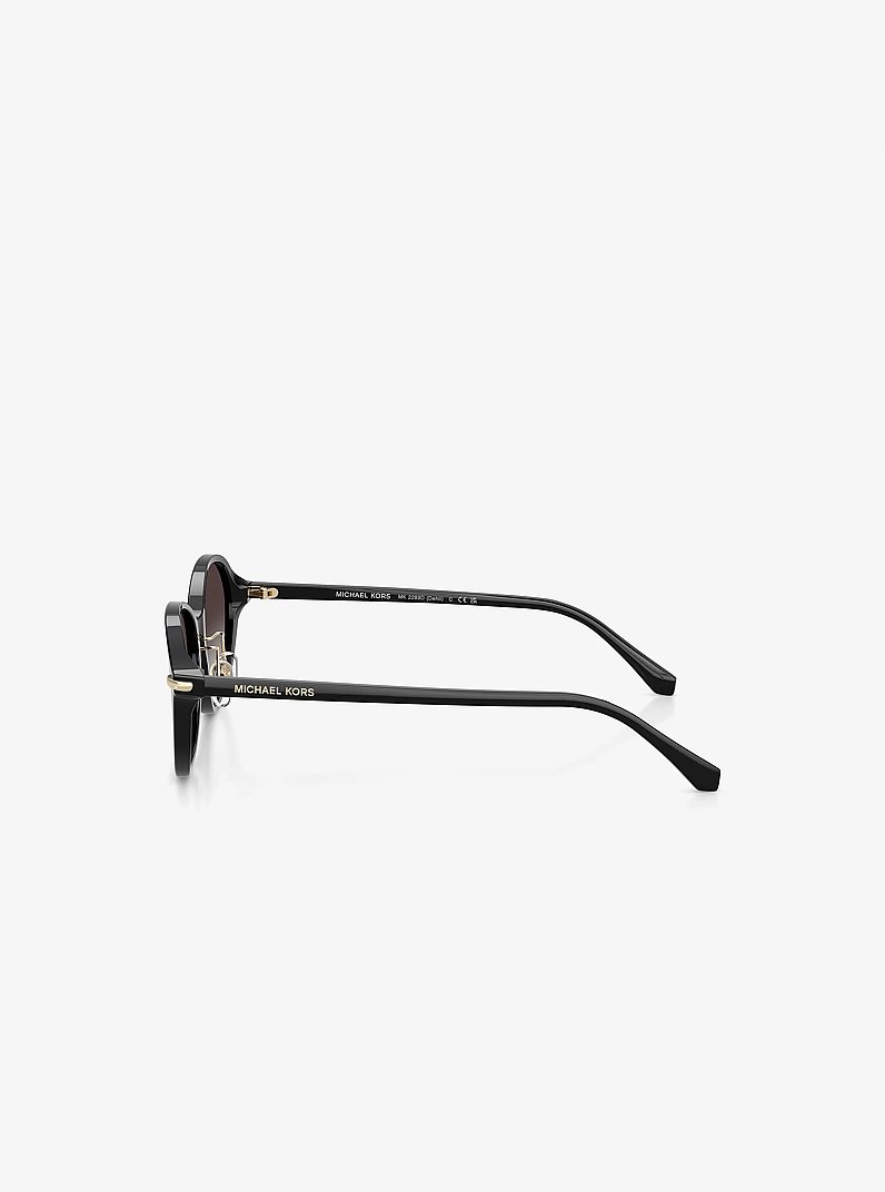 Half Moon Sunglasses in BLACK | Michael Kors