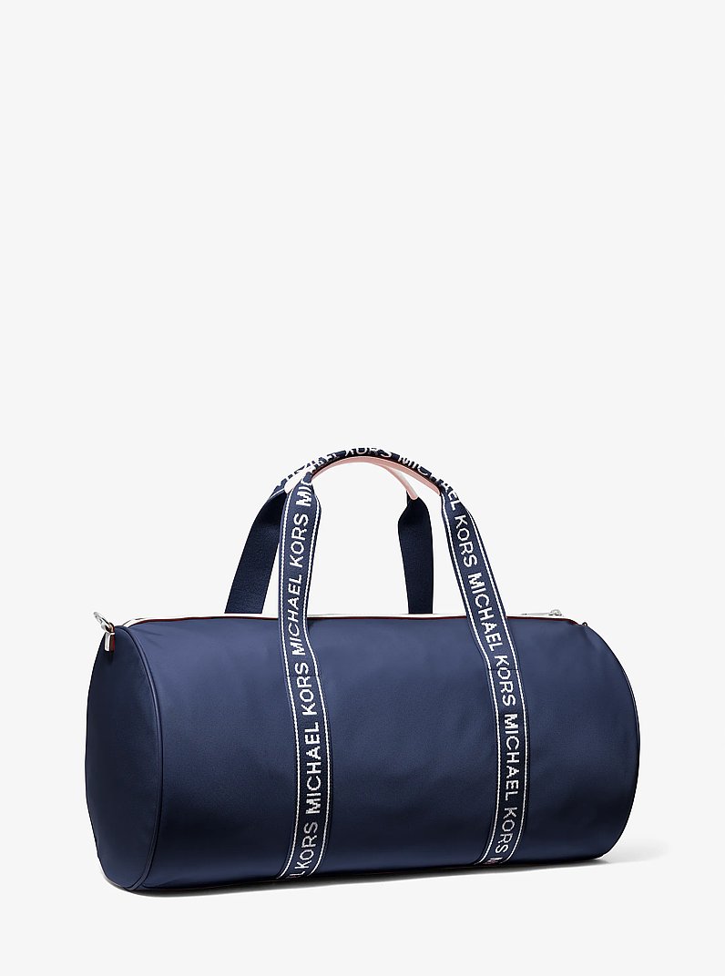 Grand sac de voyage Jet Set en nylon in BLEU MARINE | Michael Kors