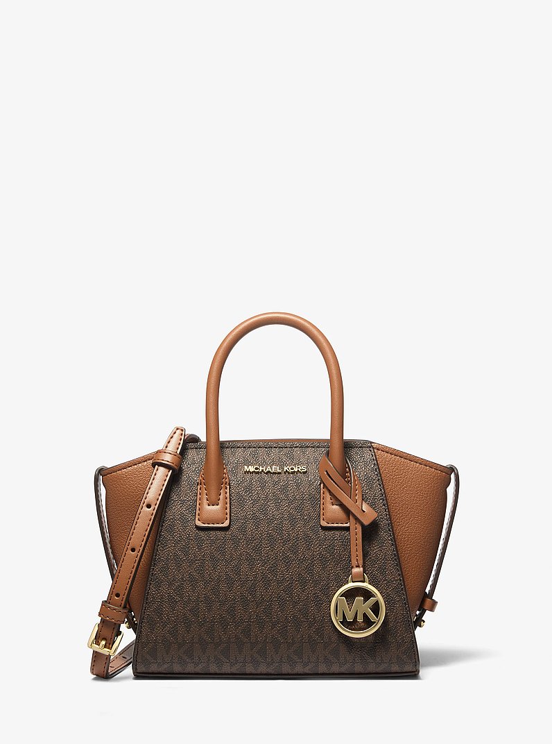 ※あすか※スウィングベル(ブラウン) Avril Extra-Small Signature Logo Satchel | Michael Kors Canada [CA]