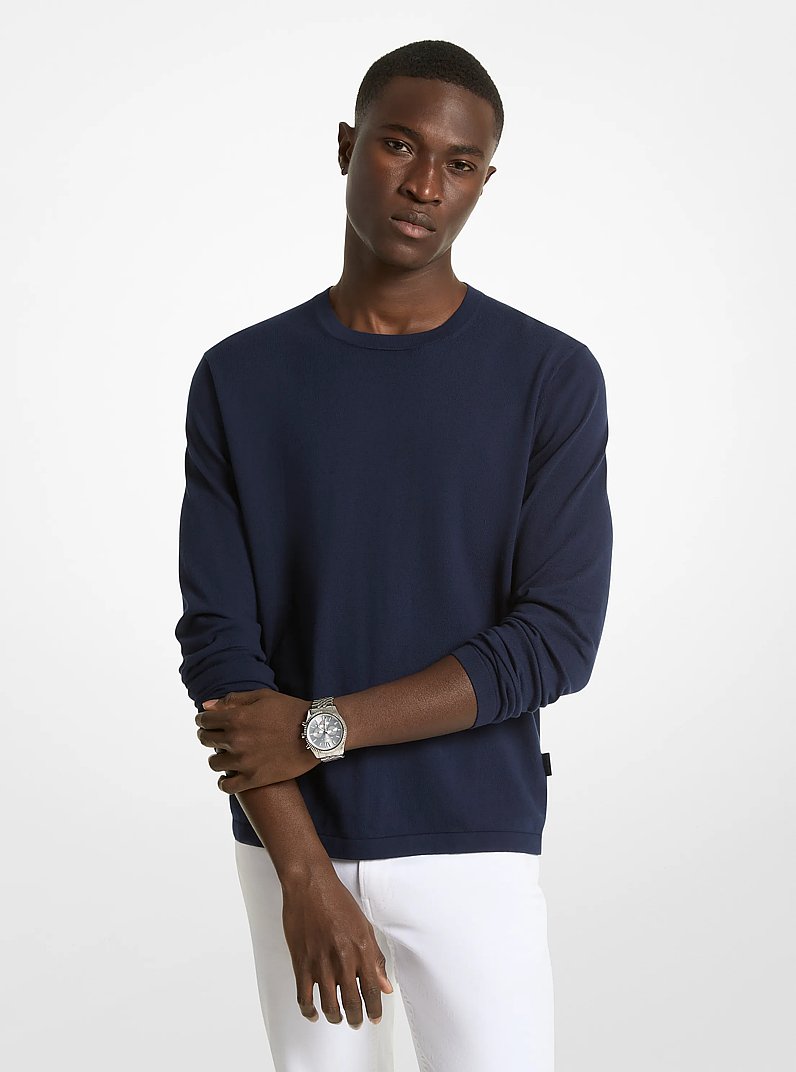 Pull en jersey de coton