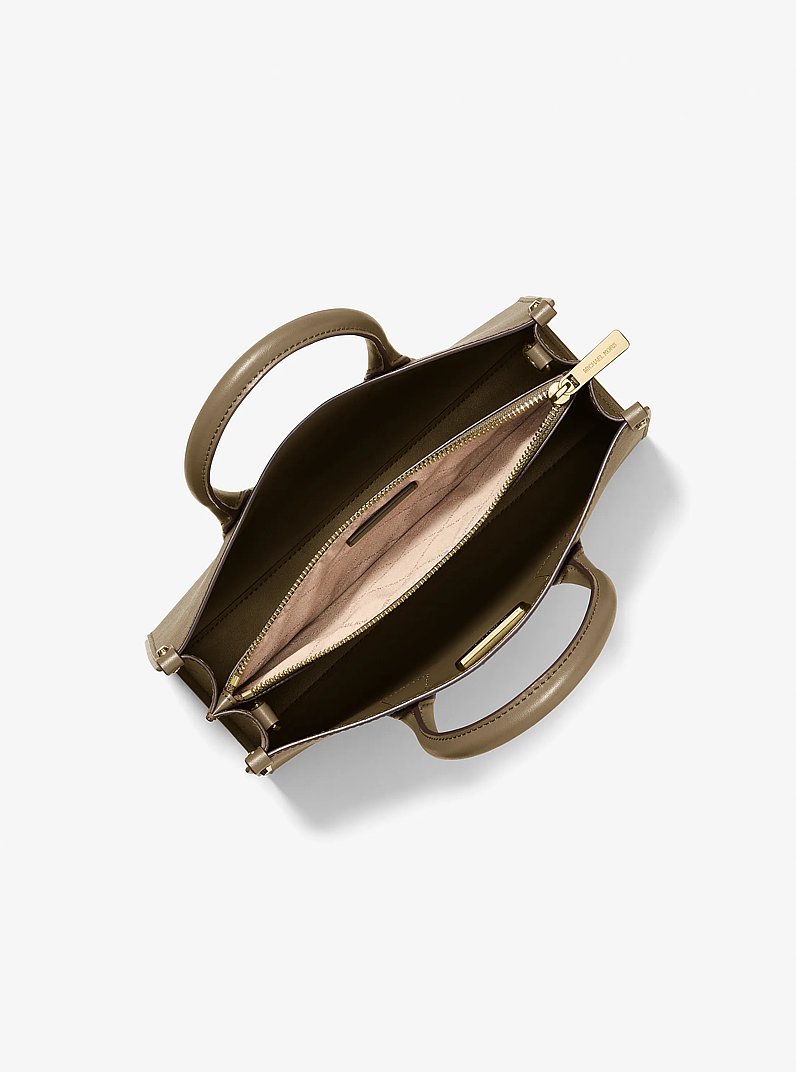 Maple Small Saffiano Leather Convertible Crossbody Bag