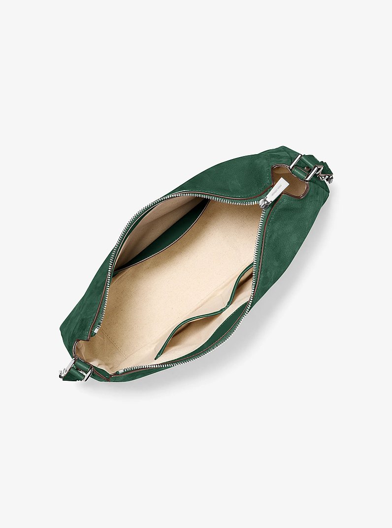 Nolita Medium Nubuck Shoulder Bag