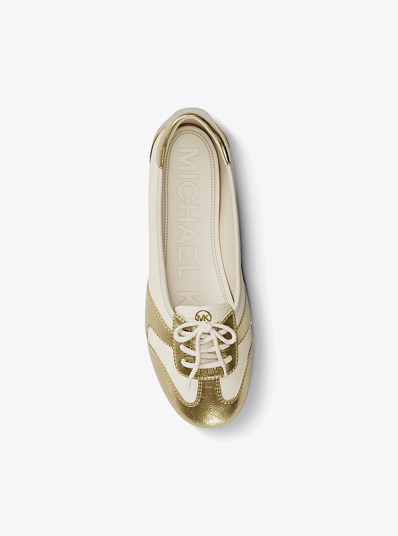 Zapatilla bailarina Brielle in DORADO P&Aacute;LIDO | Michael Kors