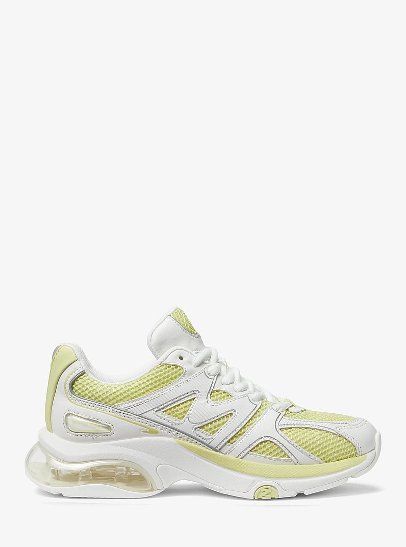 Kit Extreme Mesh and Leather Trainer in YUZU MULTI | Michael Kors