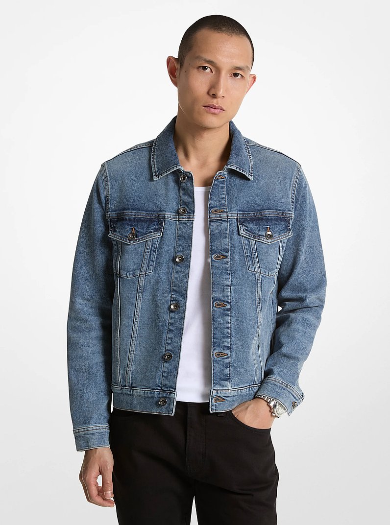 Veste de camionneur en denim in COMMISSAIRE | Michael Kors