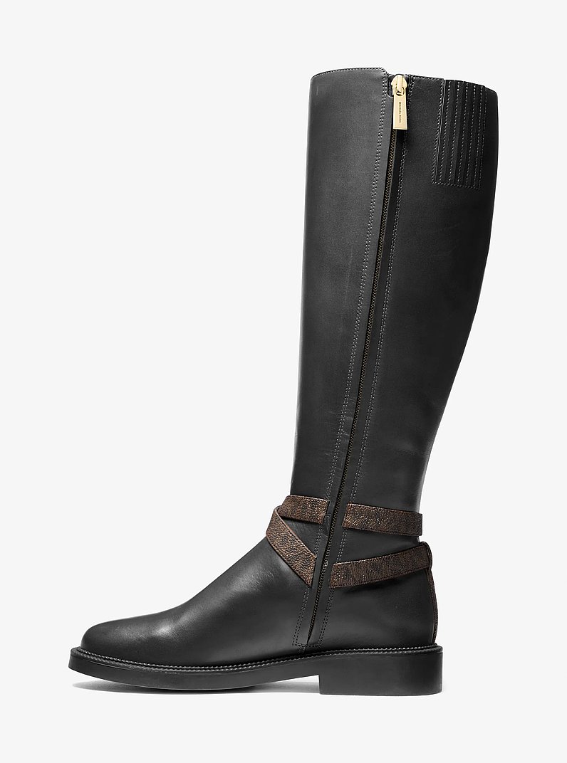 Abigail Leather Riding Boot