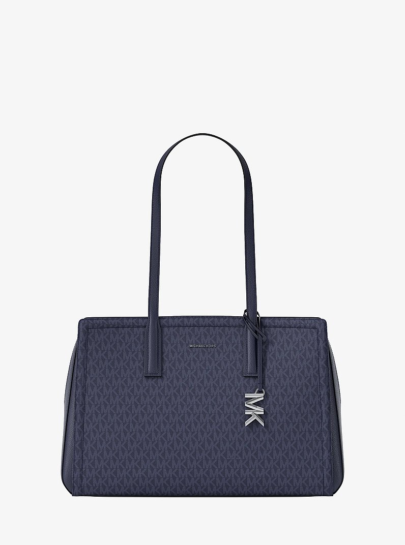 【すず】MICHAEL KORS ネイビー ビジネスバッグ MICHAEL KORS｜COOPER ビジネス トート マイケルコース | Rakuten
