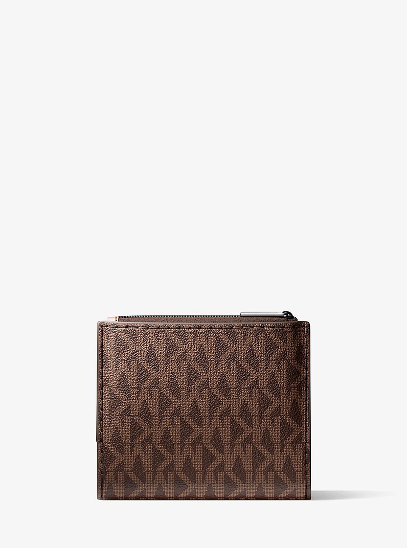 Portafoglio Hudson con logo in MARRONE/CUOIO | Michael Kors