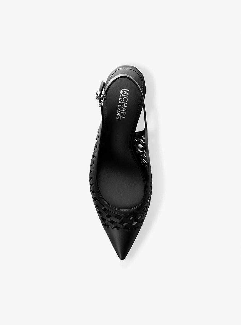 Amali Woven Pump in BLACK | Michael Kors