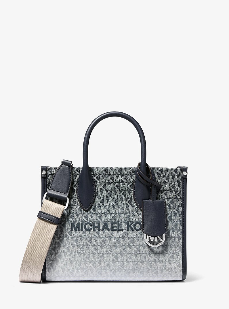 MICHAEL KORS　ミレラ　スモール　ラゲッジF Mirella Small Signature Logo Crossbody Bag in OPTIC WHITE - Sale