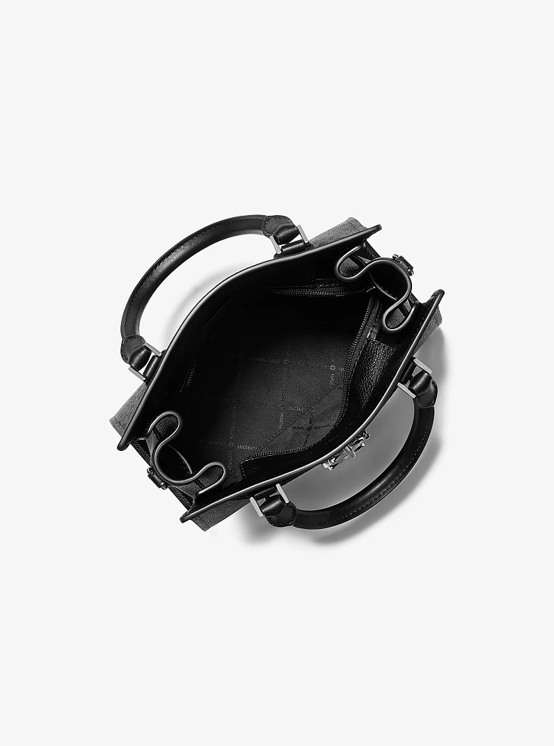 Petit sac &agrave; main Hamilton &agrave; logo Signature in NOIR | Michael Kors